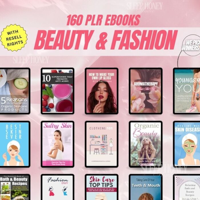 PLR EBOOKS Beauty & Fashion/160 Digital Books With Resell Rights